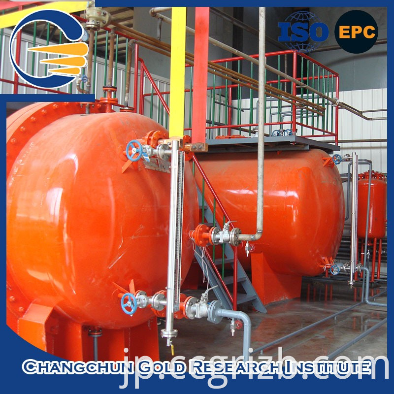 Heating gold smelting equipment